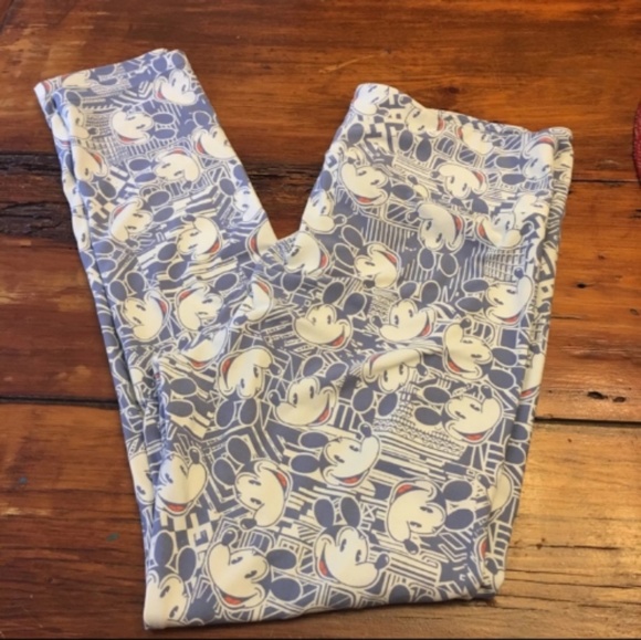 Disney Mickey Mouse Lularoe Leggings 